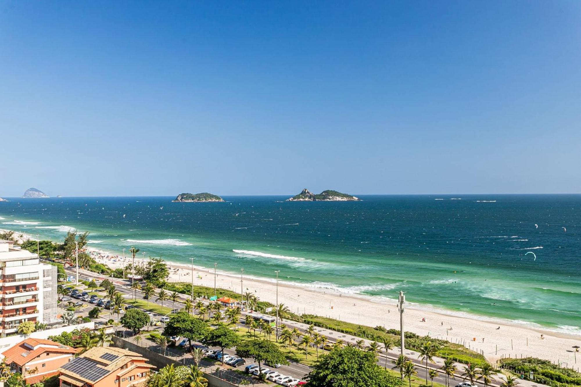 Flat Com Servico E Lazer Com Vista O Mar Da Barra Da Tijuca Rio de Janeiro