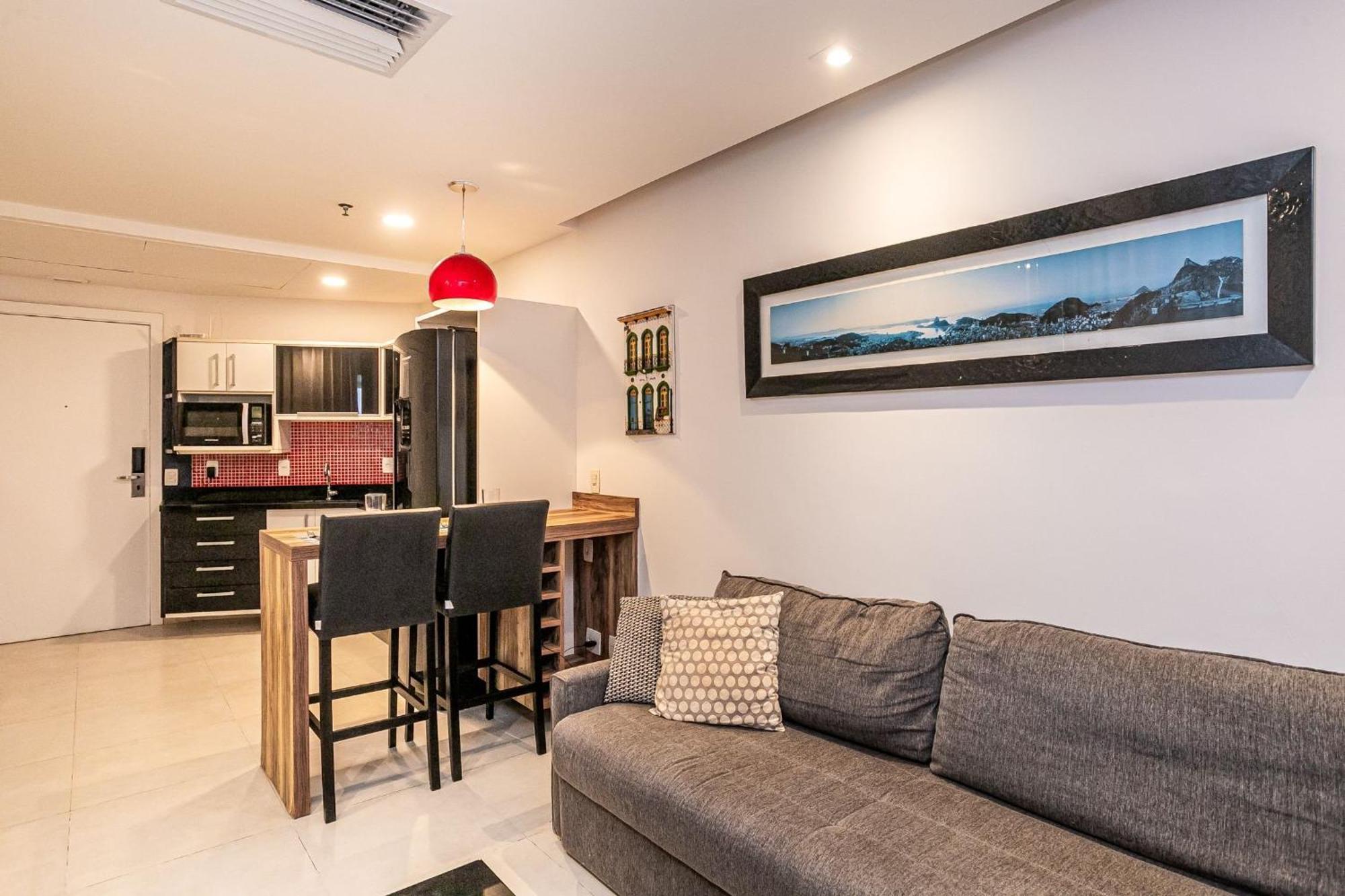 Flat Com Servico E Lazer Com Vista O Mar Da Barra Da Tijuca