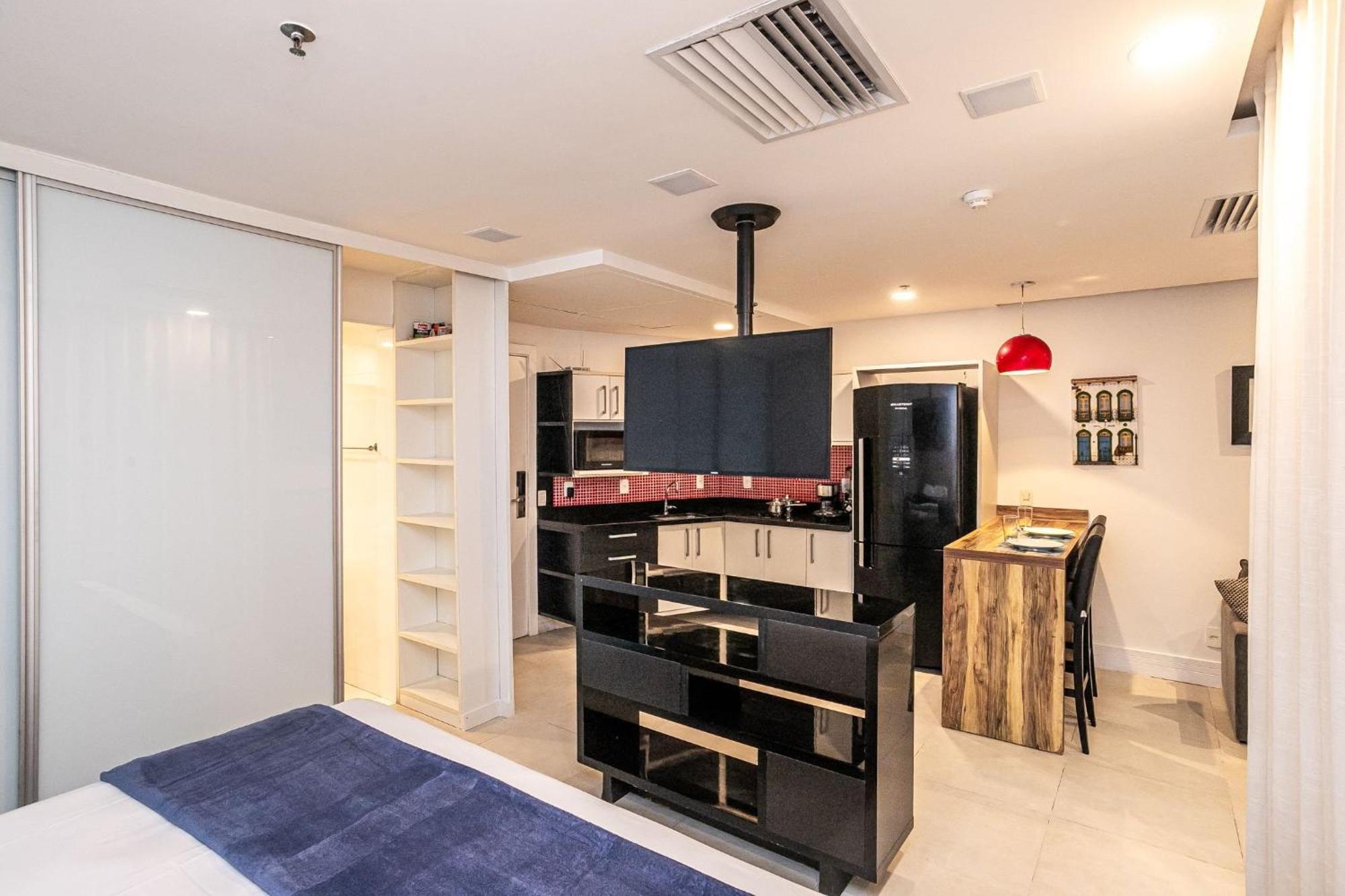 Apartamento Flat Com Servico E Lazer Com Vista O Mar Da Barra Da Tijuca