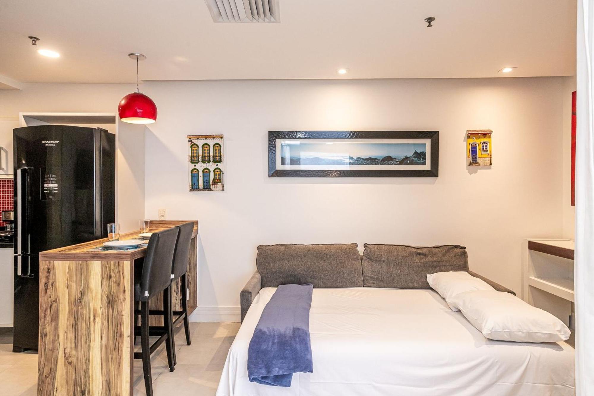 Flat Com Servico E Lazer Com Vista O Mar Da Barra Da Tijuca * Rio de Janeiro