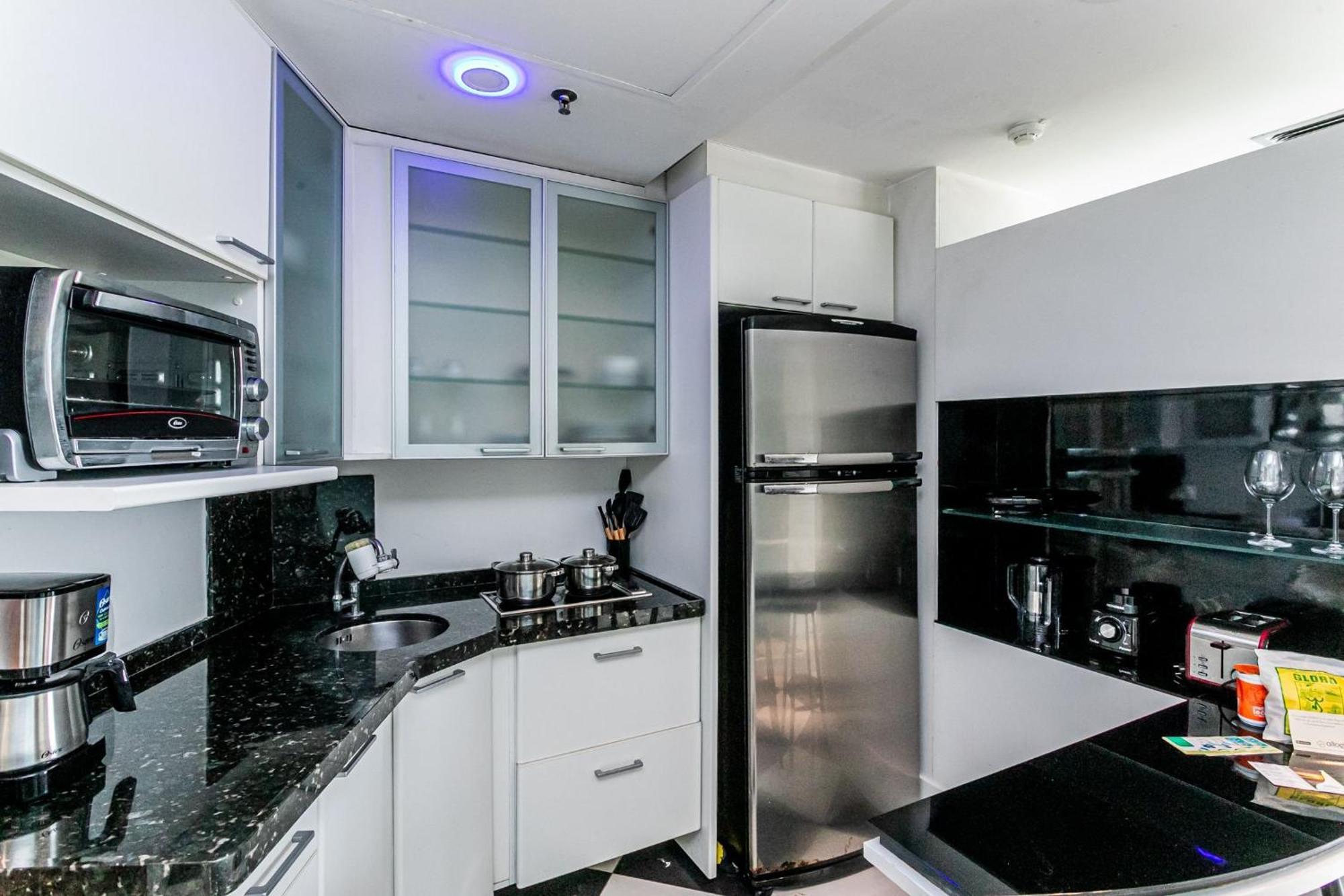 Flat Com Servico E Lazer Com Vista O Mar Da Barra Da Tijuca Apartamento Rio de Janeiro