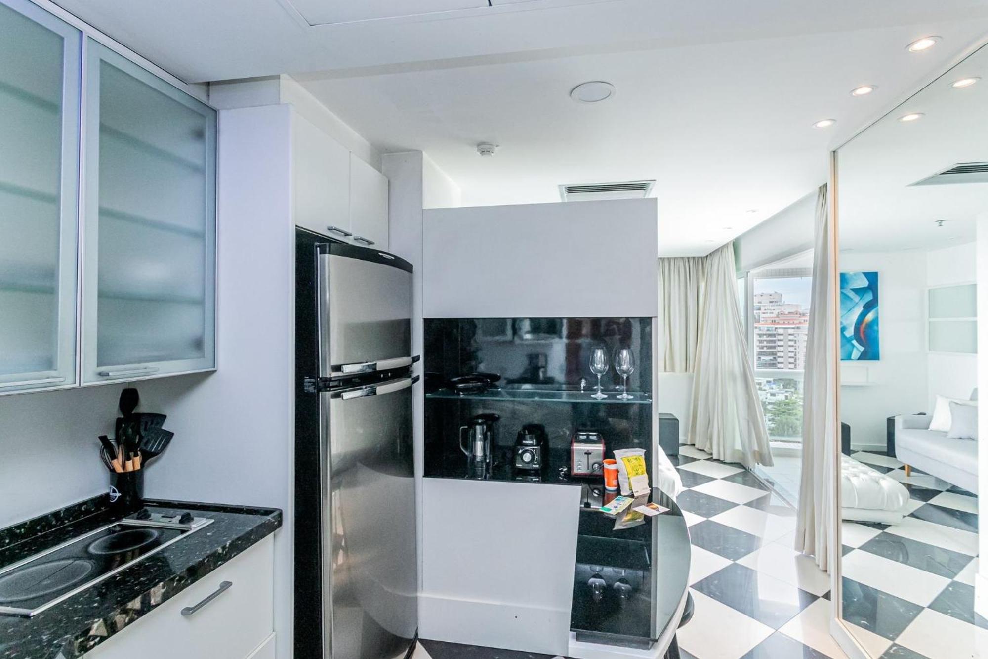 Apartamento Flat Com Servico E Lazer Com Vista O Mar Da Barra Da Tijuca Rio de Janeiro