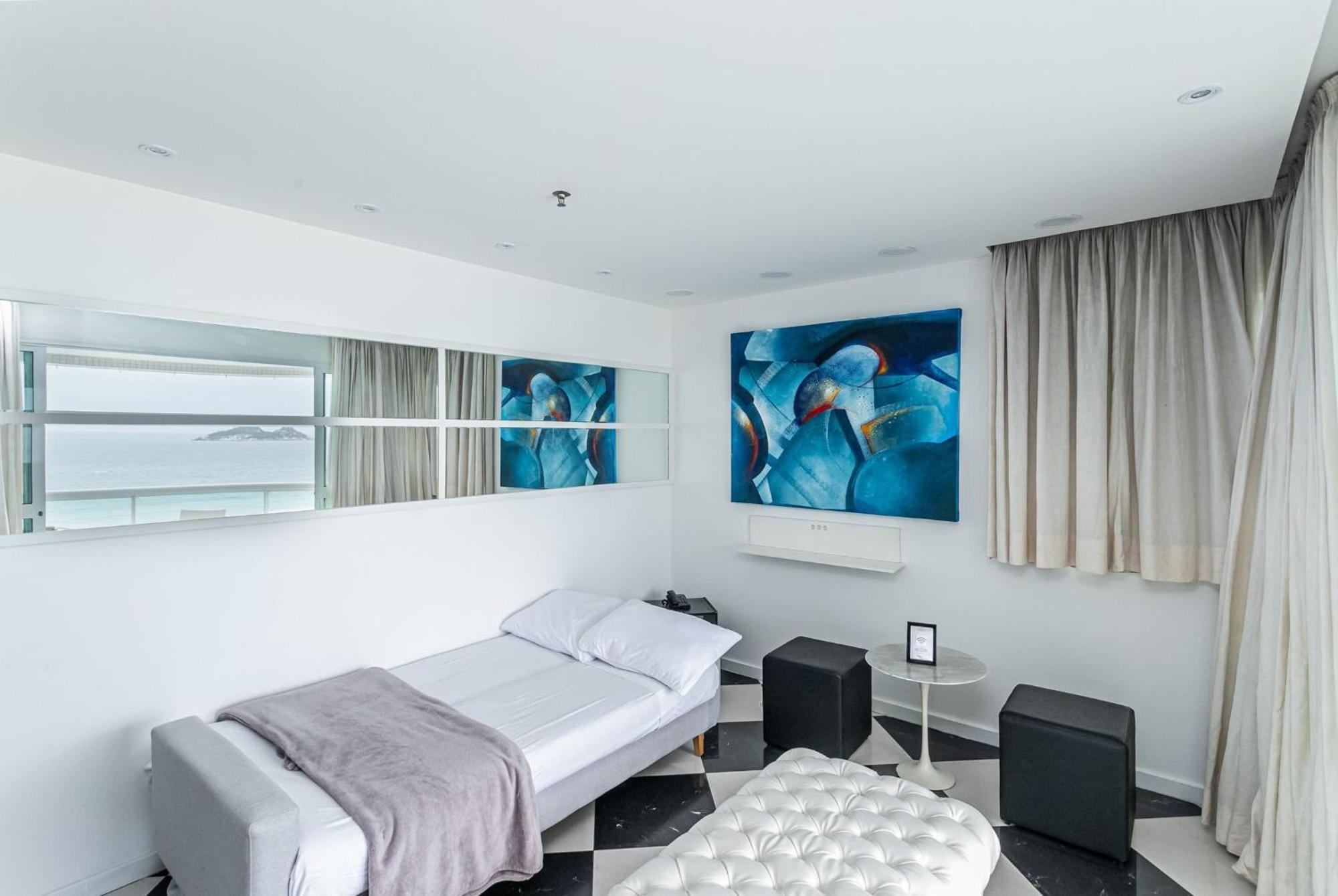Apartamento Flat Com Servico E Lazer Com Vista O Mar Da Barra Da Tijuca