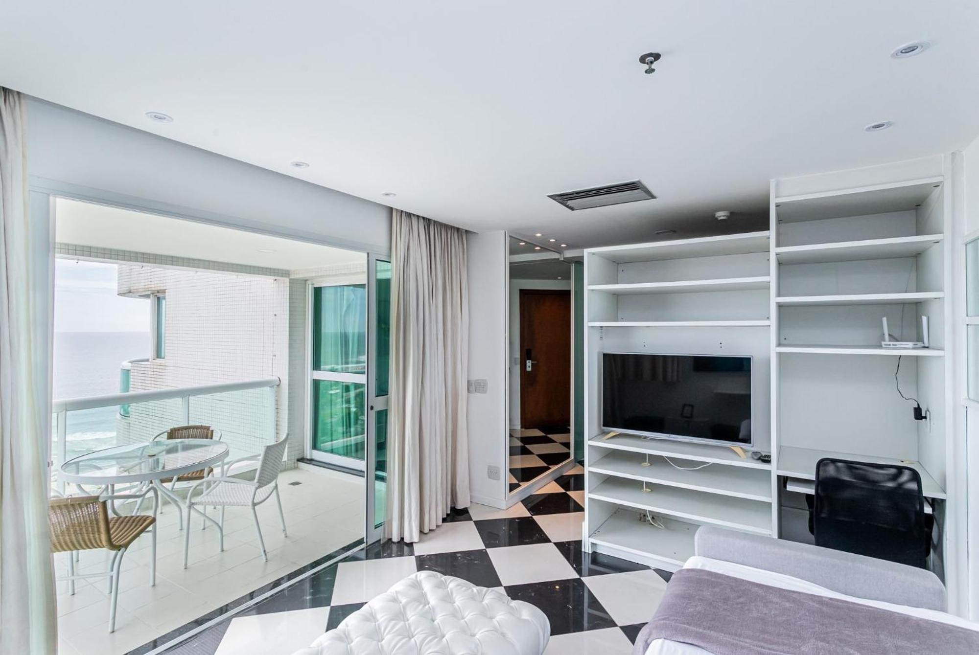 Flat Com Servico E Lazer Com Vista O Mar Da Barra Da Tijuca Rio de Janeiro